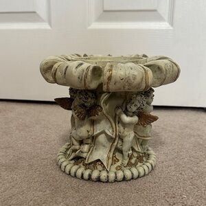 Elegant Angel/Cherub Decorative Candle Stand